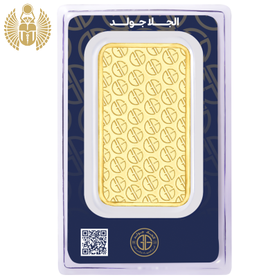 الجلَا سبيكة ذهبية, 50 جرام, عيار 24