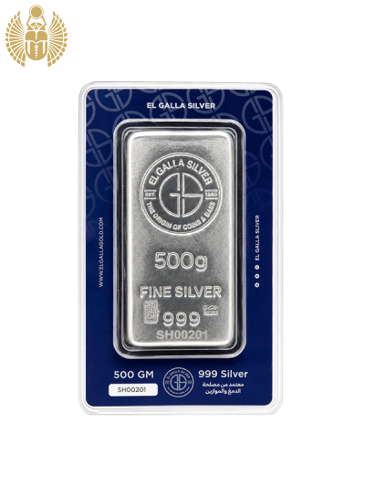 El Galla, Silver , 500 Gram, 999.0 Pure