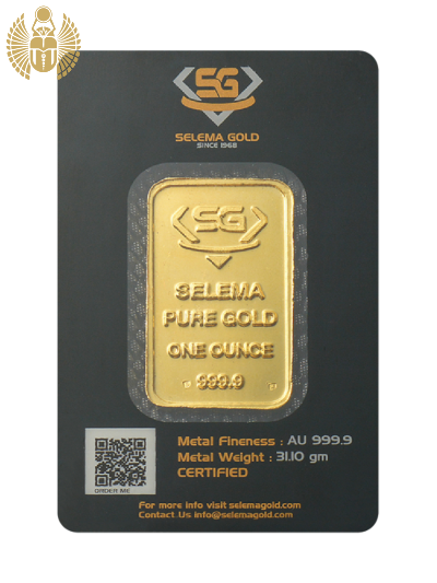 A Detailed Ounce 31.10 Grams  - Selema Gold
