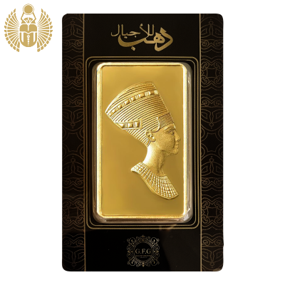 سبيكة ذهب 100 جرام عيار 24 ذهب للاجيال 