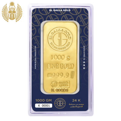 El Galla Gold Bar, 1000 Gram, 999.9 Pure