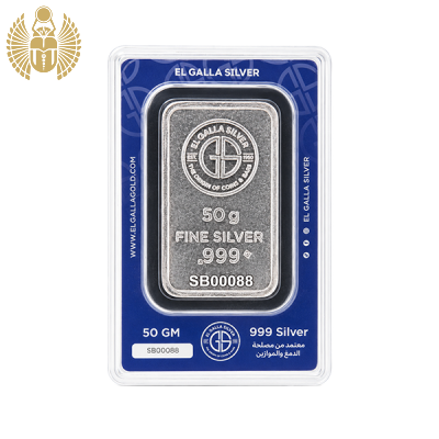 El Galla, Silver , 50 Gram, 999.0 Pure