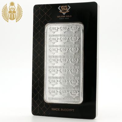 Selema, Silver Bar, 1000 Gram, 999.0 Pure