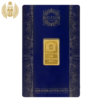 GFG, Gold Bar, 5 Gram, 999.9 Pure