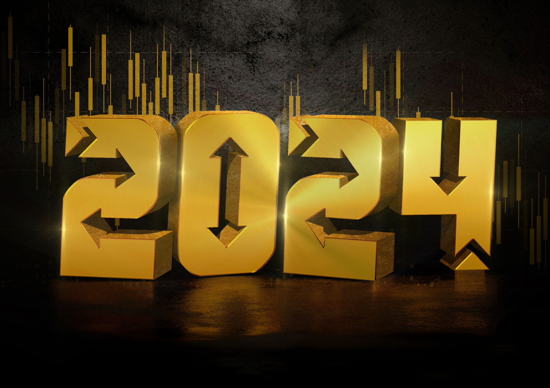 Dahab Masr team’s technical analysis and vision for gold prices in 2024