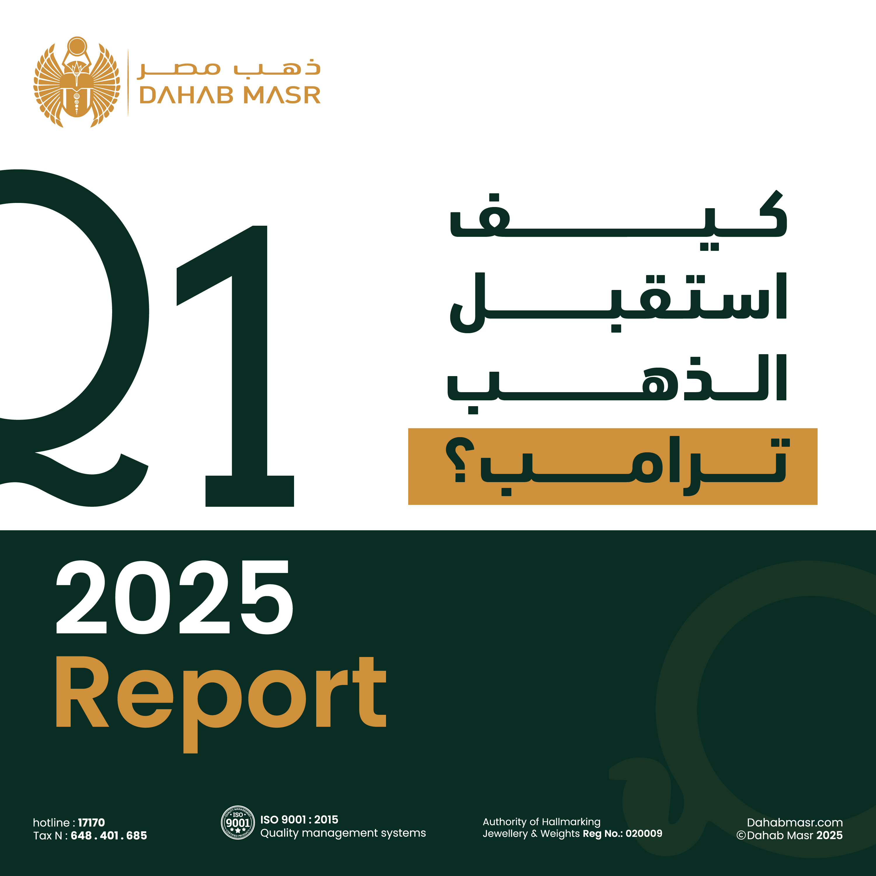 2025  تحليل الذهب للربع الاول  