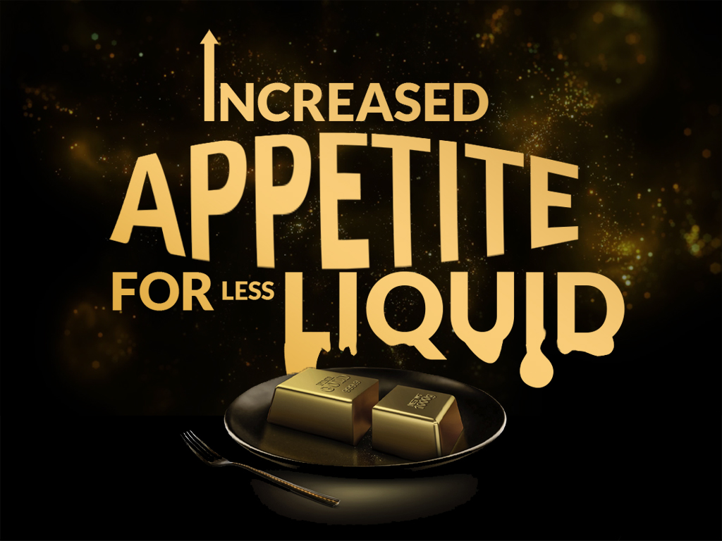 Increased appetite for less liquid How are the alternatives doing?