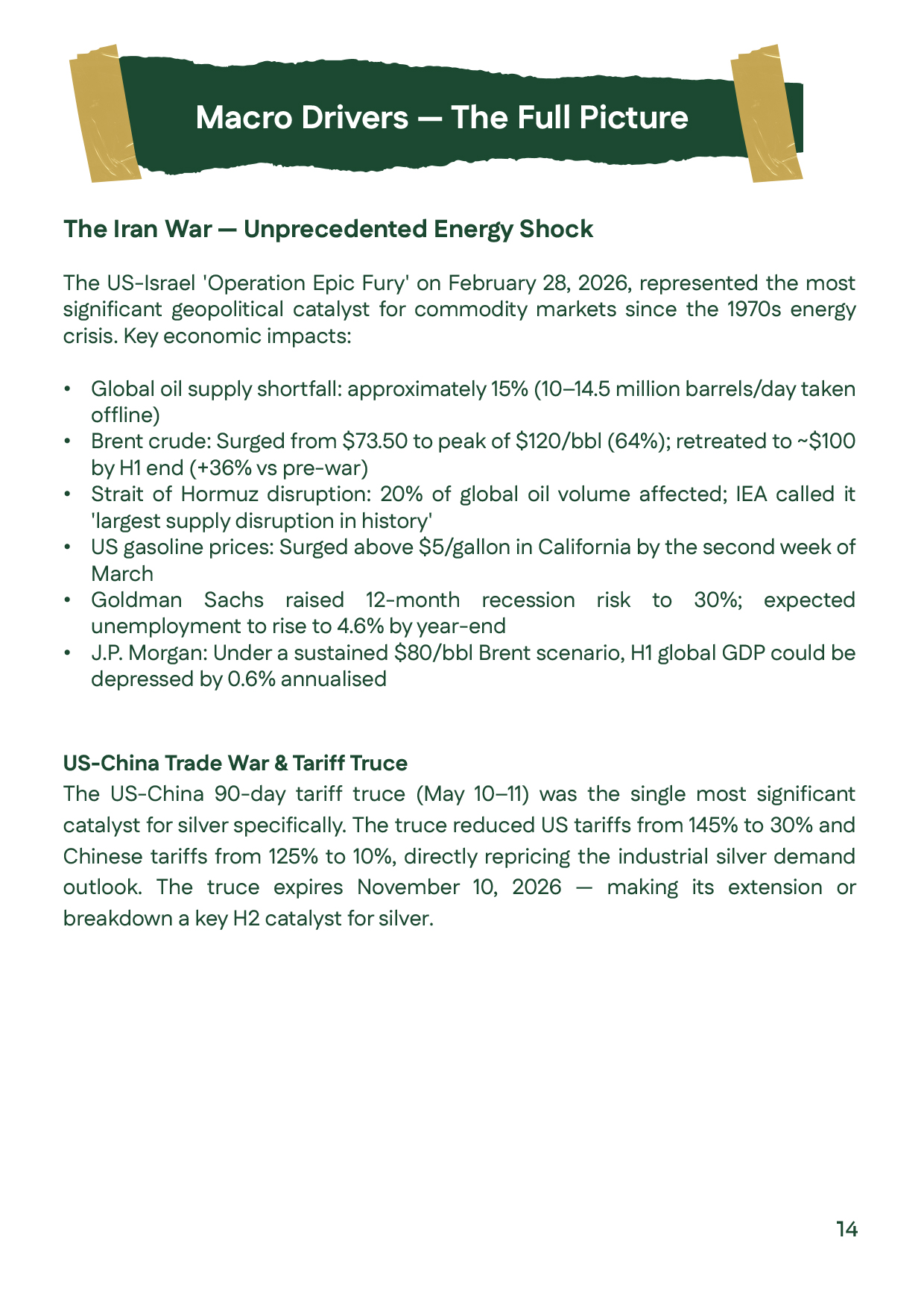 Gold prices analysis and silver prices analysis highlighting the unprecedented impact of the US-Iran conflict on inflation, energy markets, and safe-haven demand during the First Half of 2026.